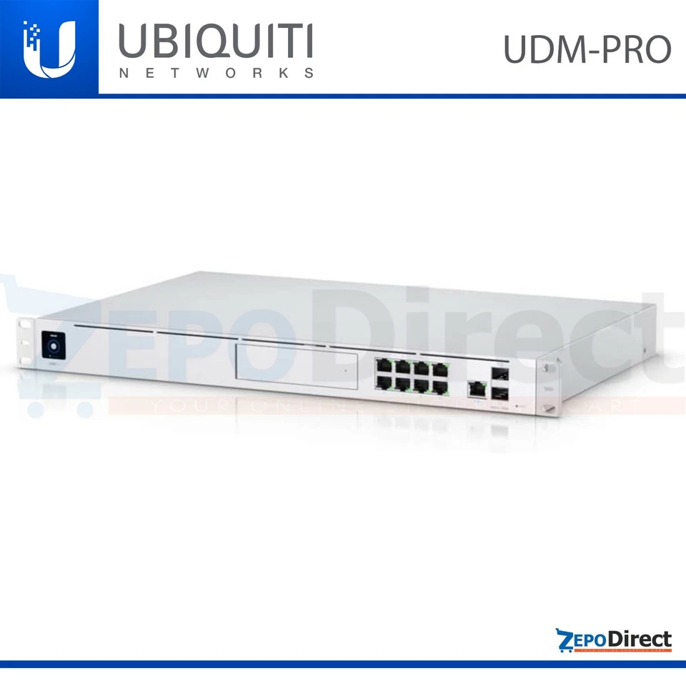 Ubiquiti Networks UDM-PRO 10G SFP+ Enterprise Security Gateway Dream Machine Pro Foto 2 de 4