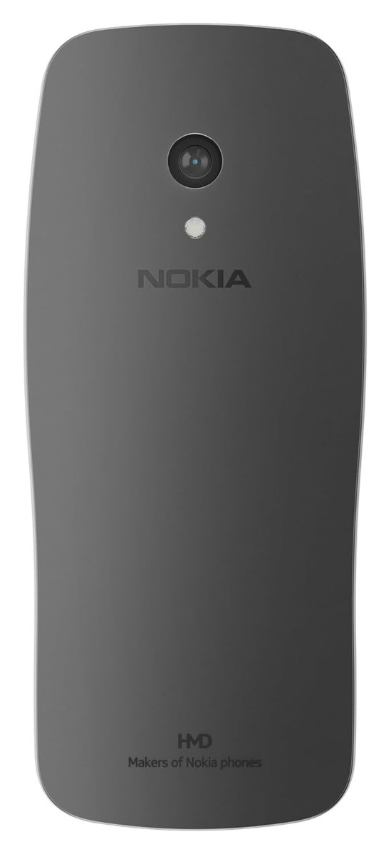 Nokia 3210 4G (2024), Dual SIM, 2 MP Camera, Grunge, Black