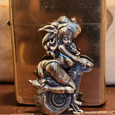1 piece Brass Dragon Ball series sticker lighter DIY accessories