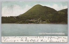 State View~Maine~Sugar Loaf Mountain~Hudson River~Highlands~Vintage Postcard