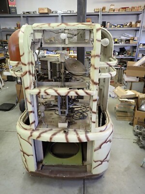1940 Rockola Super Luxury Light-Up Cabinet and Partial Mechanism ! ! 