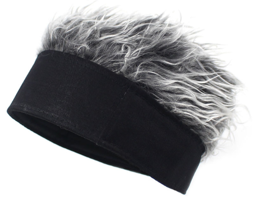 Hip Hop Cappello Parrucca Berretto Con Falso Capelli Divertente Padrone |  eBay