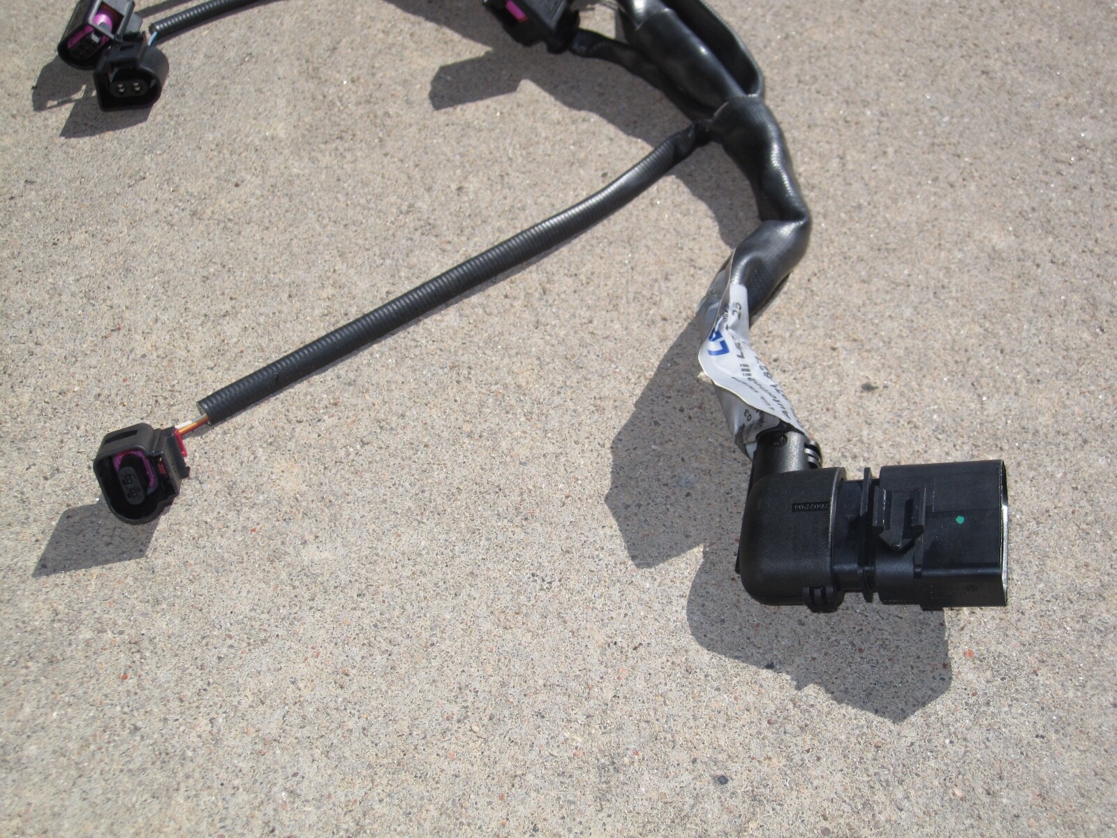 LAMBORGHINI HURACAN 5.2 V10 High Pressure Fuel Injector Left Harness Audi R8 