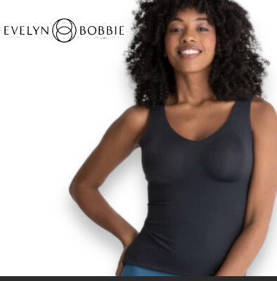 NWT $78 Evelyn & Bobbie The Defy Bra Tank Wireless Black Sz  XSmall * NO PADDING