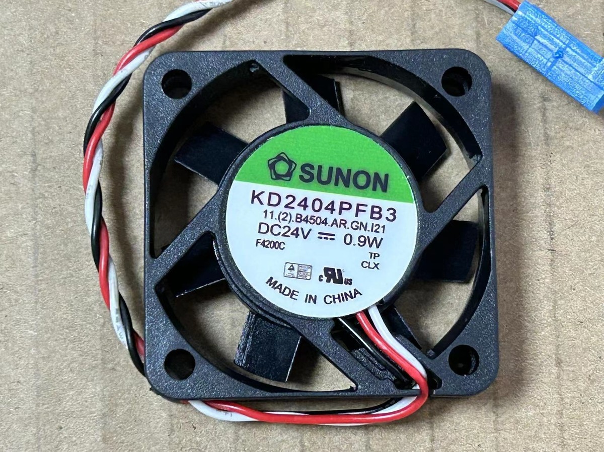 SUNON KD2404PFB3 24V 0.9W 4CM 4010 3-wire alarm signal inverter