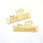 Türschild Nähzimmer Wunschname, Buchstaben, 18cm Holz Nähmaschine, Schere T96