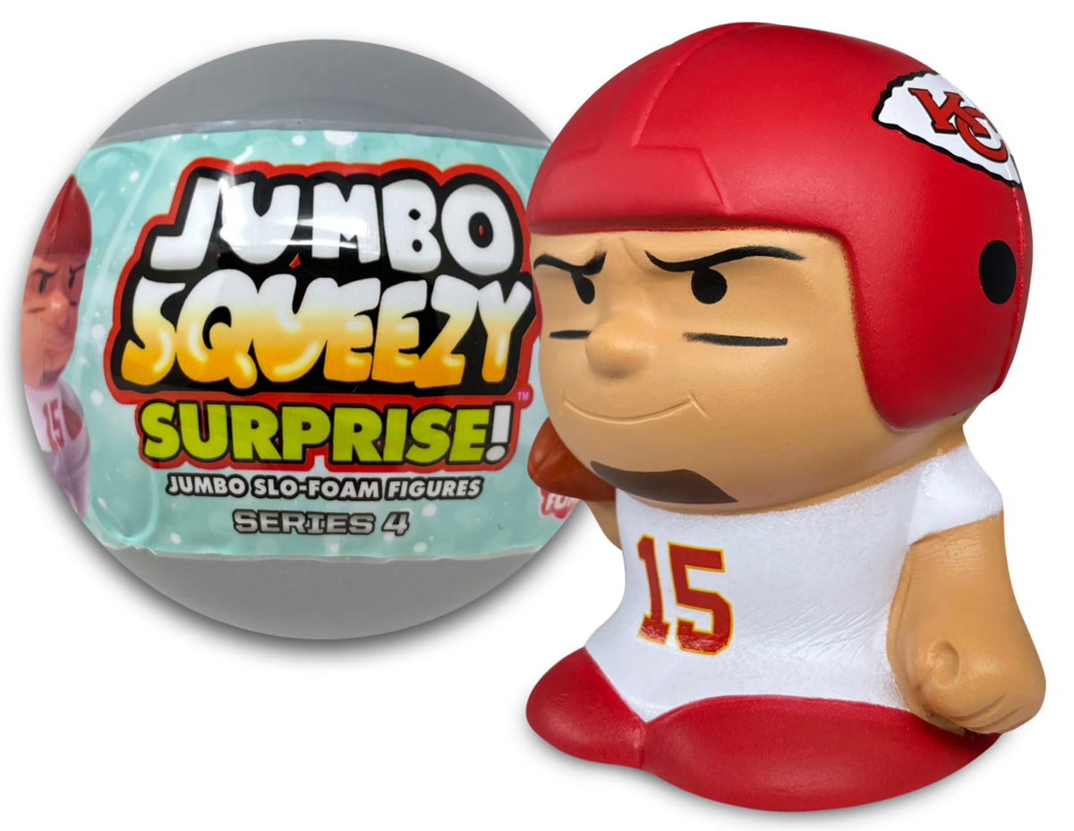 1 NFL FOOTBALL SERIES 4 JUMBO SQUEEZY SURPRISE CAPSULE BLIND PACK