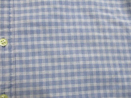 Camisa vintage con botones Gap para hombre pequeña azul a cuadros manga larga adulto - Imagen 3 de 12
