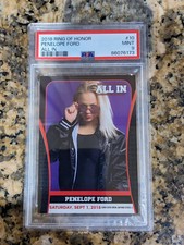 2018 Ring of Honor All In #10 Penelope Ford PSA 9