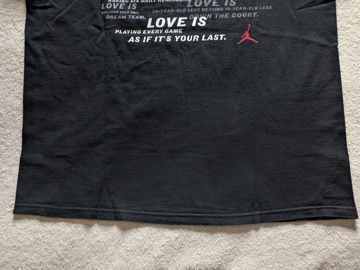 Jordan Brand - 18 Years of Love (Air Jordan 18) Black Graphic T