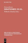 Orationes XX-XL by Demosthenes (Hardback, 1887)