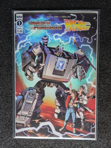 Transformers / Back to the Future #1 Cover A