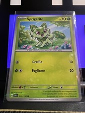 Carta Pokèmon: Sprigatito [Comune] 13/198 (Serie Scarlatto e Violetto)