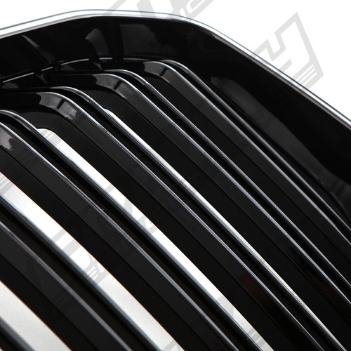 LUZ LED PARRILLA DELANTERA NEGRO BRILLANTE PARACHOQUES PARRILLA ACTUALIZACIÓN PARA BMW X5 G05 2019+ - Imagen 10 de 12