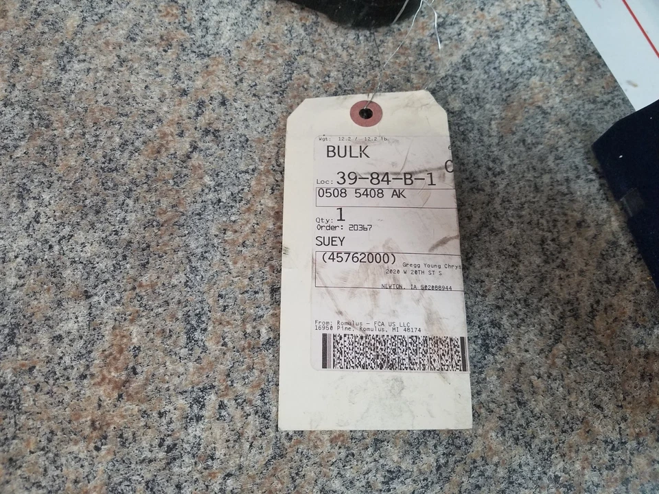 Brazo de control derecho Mopar genuino 5085408AK NOS Foto 2 de 4