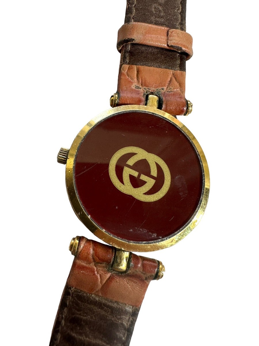 GUCCI SHELLY LINE 30mm VINTAGE WATCH SWISS MADE QUARTZ E530 GUCCI SHELLY LINE 30mm VINTAGE WATCH SWISS MADE QUARTZ E530