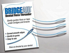 FLOSSAID Bridgeaid Threaders 10 Packs of 10 100 Threaders 