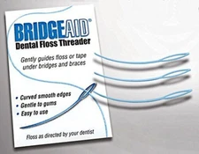 FLOSSAID Bridgeaid Threaders 10 Packs of 10 (100 Threaders)