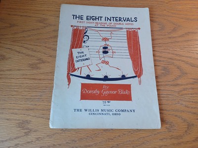 The Eight Intervals Dorothy Gaynor Blake First Sight Reading Piano Willis Music