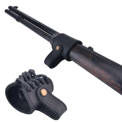 USA Leather No Drill Gun Sling Loop Slip On Sling Attachment for - Main Image