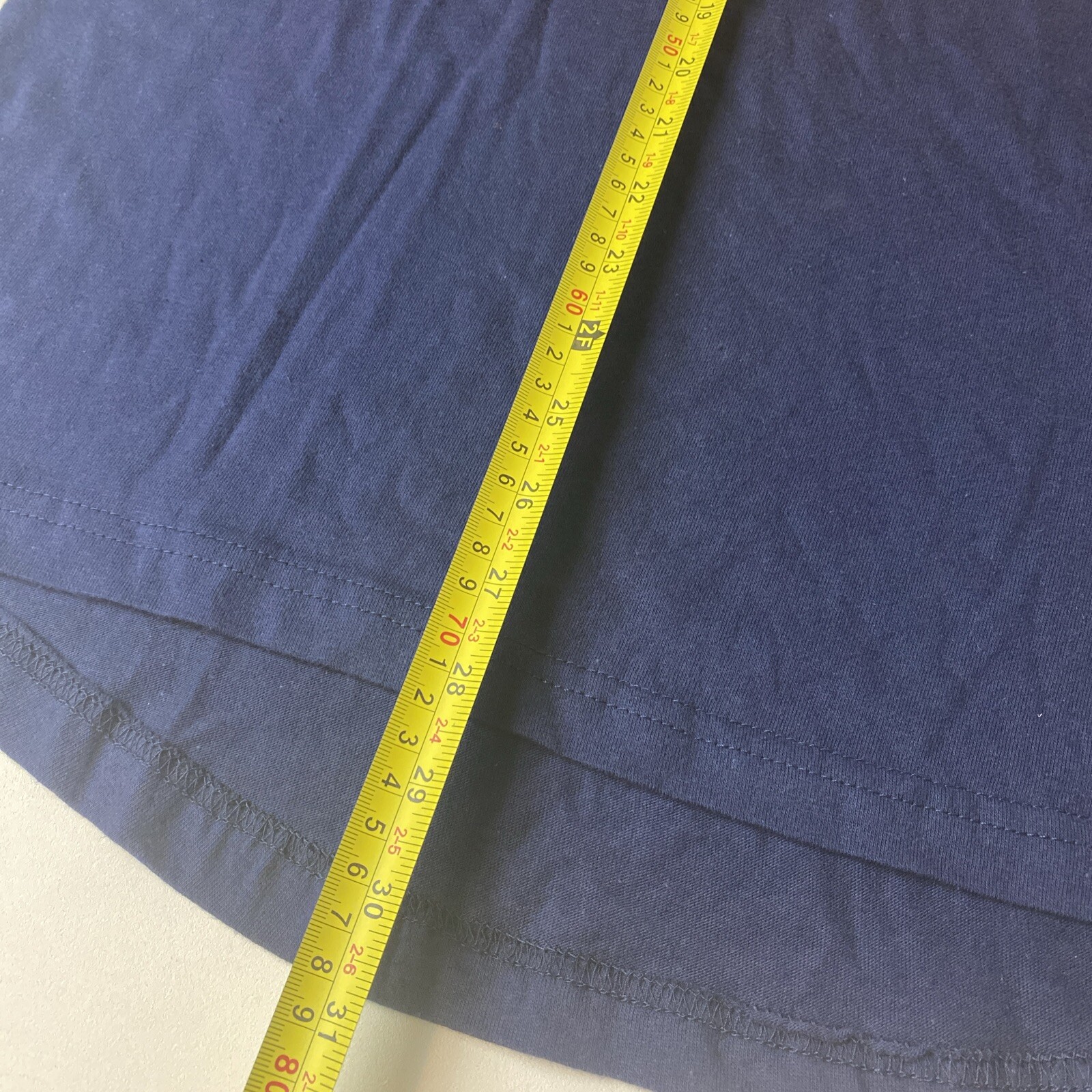 T shirt FILA rosso bianco blu colorblock uomo M manica corta nuova cotone spellout