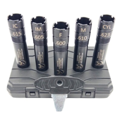 tenkoBANDEL 12点セット Beretta/Benelli Mobil Thread Chokes Set 20 ga Black 5 Pieces