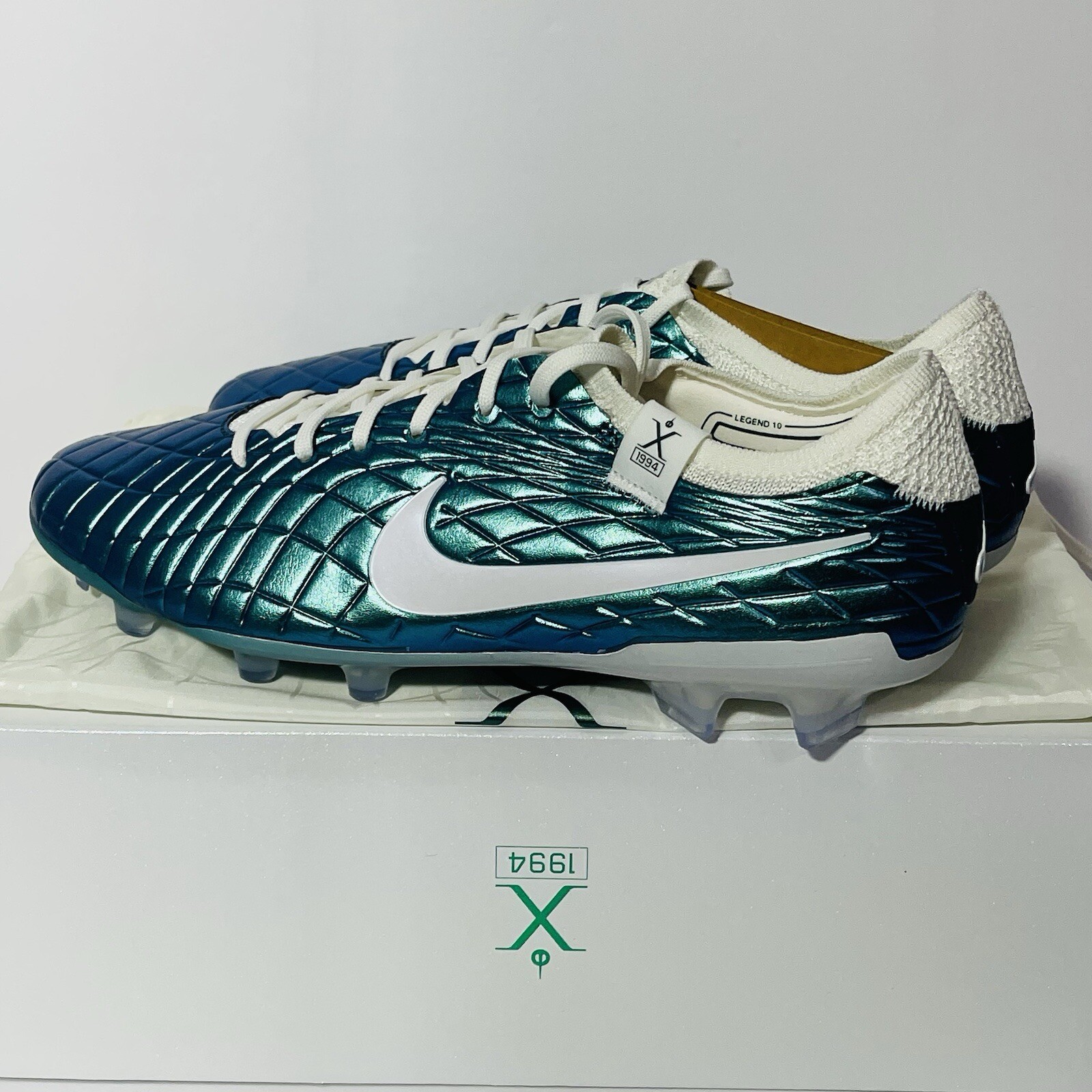 Men’s Size 8 - Nike Tiempo Legend 10 Elite FG Emerald (FQ3247-300) image 4