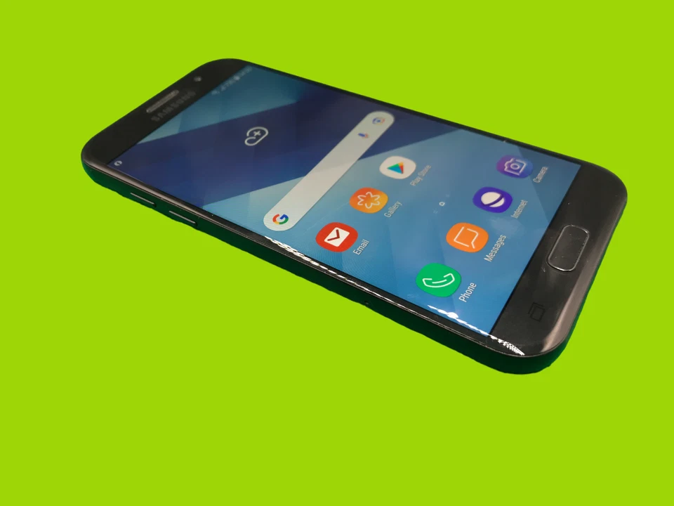 Samsung Galaxy A5 (2017) A520F 32 Go Noir, Débloqué, Simple SIM, Utilisé, Rayé - Photo 2/4