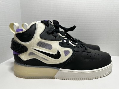 Nike Air Force 1 React Mid Off Noir Action Grape | Size 11.5