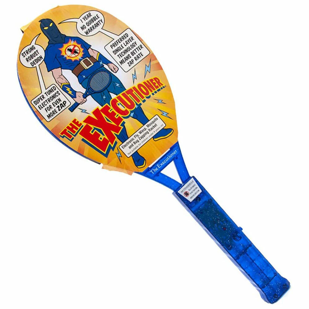 Bug Zapper Racket Electric Fly Killer Wasp Mosquito Pest Insect
