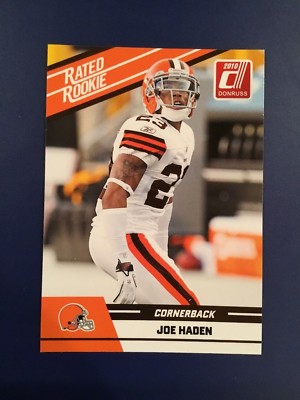 2010 Donruss #53 JOE HADEN RATED ROOKIE RC Cleveland Browns NICE LOOK 