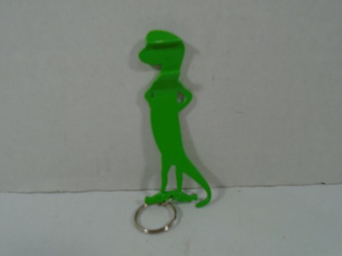LLAVERO ABRIDOR DE BOTELLAS VERDE GEICO GECKO (MIRA) - Imagen 3 de 4