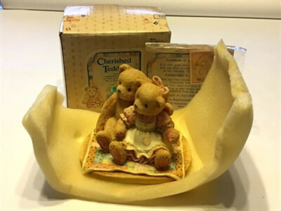 Cherished Teddies Nathaniel & Nellie ''It's Twice As Nice With You''