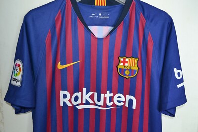 BARCELONA 2018 2019 #11 O.DEMBELE HOME SHIRT FOOTBALL SOCCER