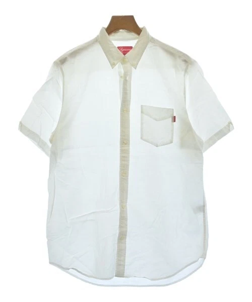Chemises décontractées Supreme blanches L 2200532868095