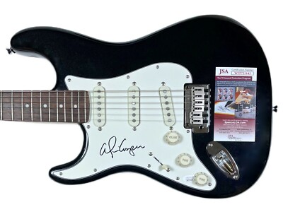 ALICE COOPER Autographed Hand SIGNED FENDER ELECTRIC GUITAR JSA