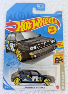 HOT WHEELS LANCIA DELTA INTEGRALE BLACK BOXED SHIPPING SEE VIDEO WOW