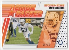 2021 Panini Rookies & Stars DARIUS LEONARD #AP-2 Action Packed /35-Colts