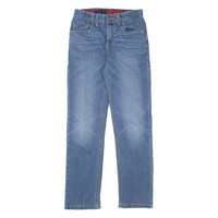 LEVI'S 514 Boys Jeans Blue Slim Straight Stone Wash W27 L29