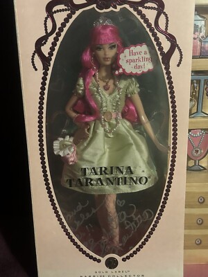 Signed~ 08'TARINA TARANTINO~GOLD LABEL BARBIE~L9602 | eBay