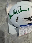 Dick Vermeil Philadelphia Eagles Signed Lunar Eclipse Mini Helmet PSA COA READ