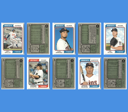 Minnesota Twins – Topps Heritage & Allen & Ginter - 71 Card Lot - Picture 7 of 21