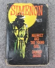 Georges Simenon Maigret And The Young Girl Danger Ahead Vintage 1957 Crime