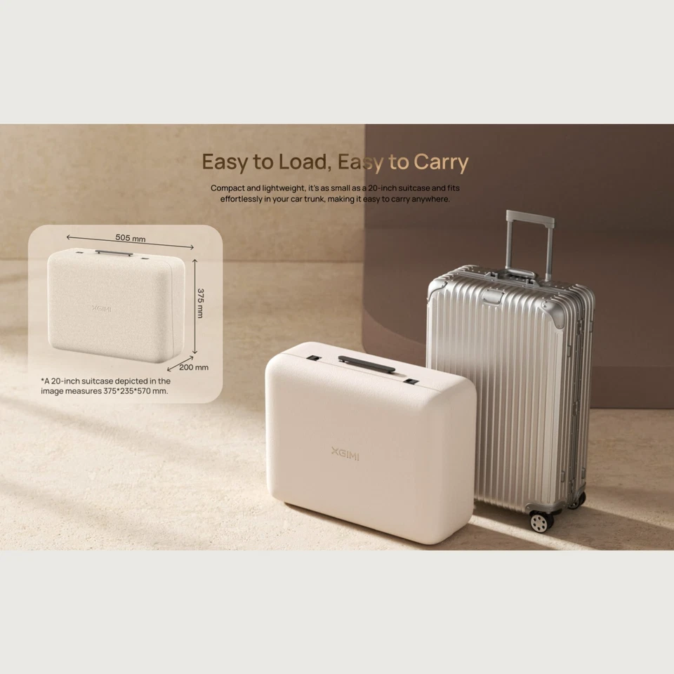 XGIMI MoGo 3 Pro Projector Bundle with PowerBase Stand, 70" Screen & Travel Case - Image 4 of 4