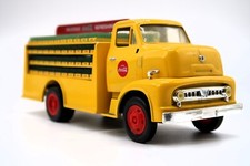 Coca Cola Delivery Truck Collectible Die-Cast Metal Coin Bank 1953 Ford w/ Key