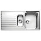 FRANKE ASCONA INSET SINK STAINLESS STEEL 1.5 BOWL 1000 X 510MM