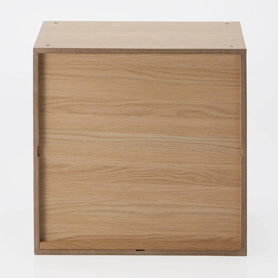 Muji Stacking Chest Width 37 Depth 28 Height 37cm 4 drawers Oak 12381167 Japan - Image 2 of 3
