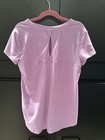Girls Size 10/12 Lavender All In Motion Short Sleeve Top — photo 2