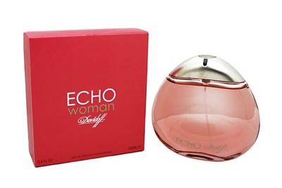 Zino Davidoff, Echo Woman, Eau de Parfum Natural Spray, 100ml. Neu