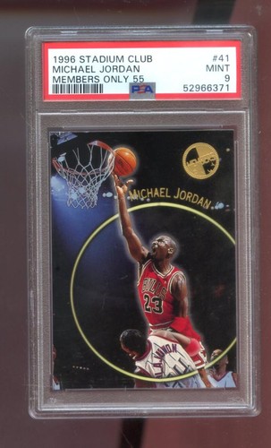 Michael Jordan #41 1996 Stadium Club Members Only 55 card